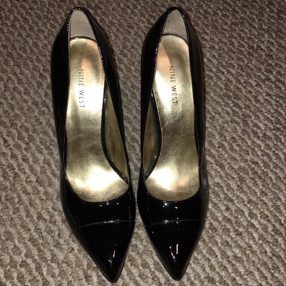 Nine west black patent NWT PUMPS - Picture 3 of 7